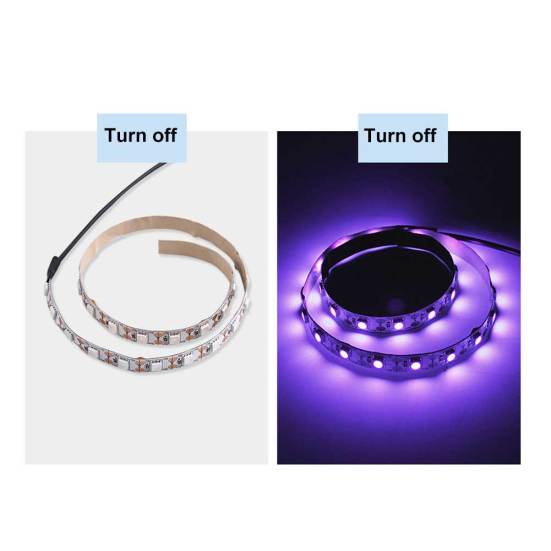UV-Sterilisation Flexibler USB-LED-Lichtstreifen SMD5050 Desinfizieren Sie die UV-Lampe