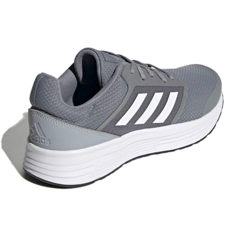 Adidas Galaxy 5 Men Grey Cloud White Halo Silver Running Sneakers H04593