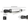 20N 265RPM Portable Straight Handle Torque Spanner New Air Pneumatic Ratchet Wrench Multi-functional Mechanical Machine Vehicle Tool