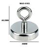 Powerful Strong Neodymium Fishing Magnets Super Power Salvage Search Magnetic Hook Sea Fishing Rare Earth Magnets Salvage Rings