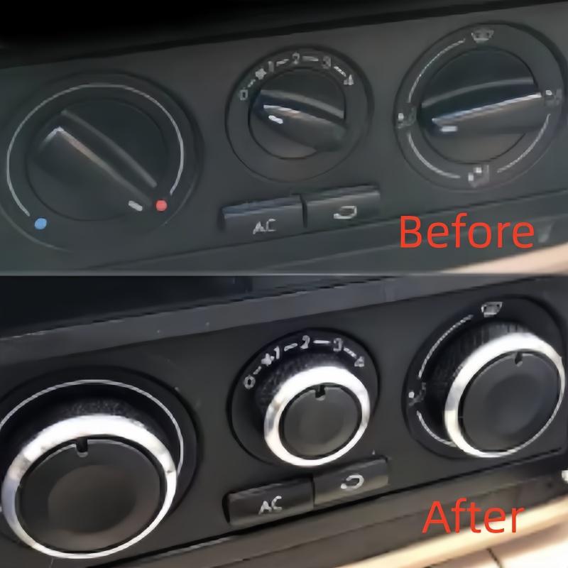 3KS Knoflík klimatizace z hliníkové slitiny AC Knoflík Tlačítko ovládání tepla pro volkswagen VW Passat B5 GOLF 4 Bora Auto příslušenství