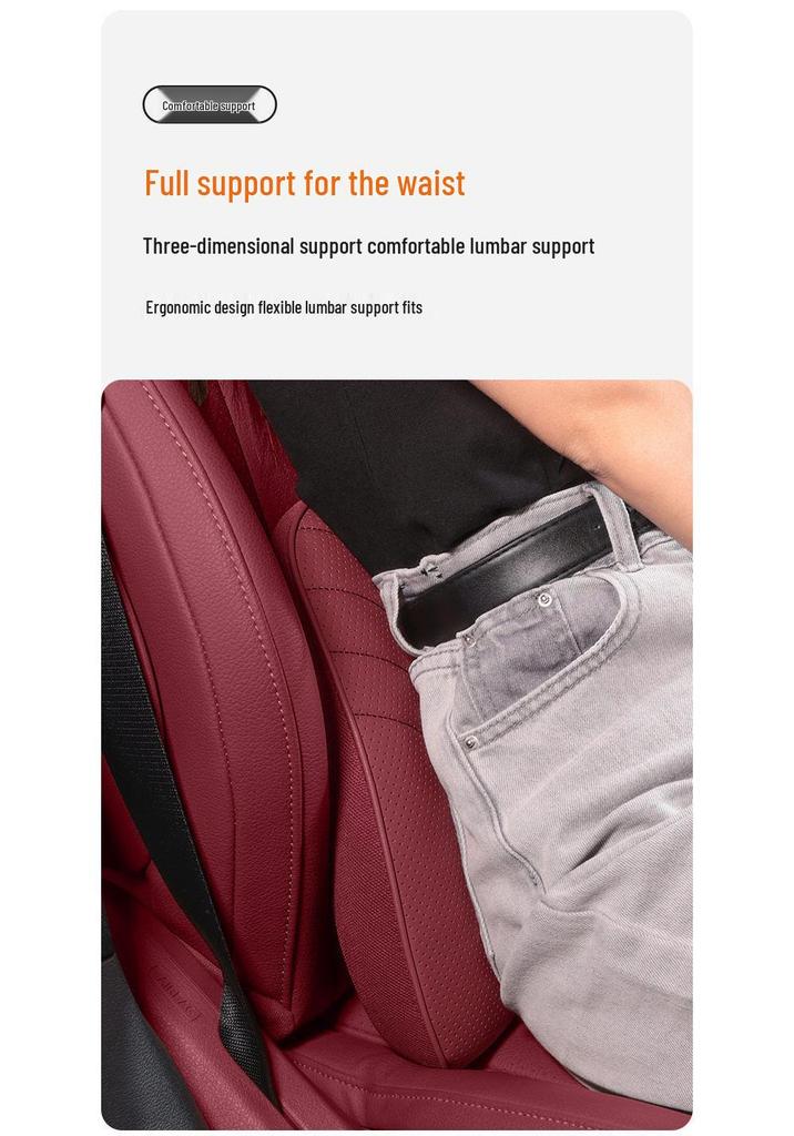 23 Crown Lu Fang Headrest & Lumbar Support Pillow for 12th-14th Gen Crown – Neck Protection Cushion Car Interior Accessory