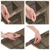 Stuhl Sessel Gartenstuhl für Balkon Terrasse Bequem Allibert + Kissen Beige