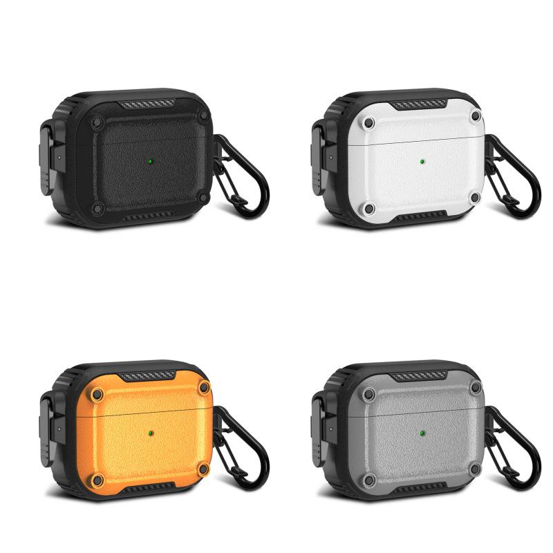 Compatible Case for Apple AirPods Pro 2: Buckle Bluetooth Earphone Cover, 2nd Gen Protection, Portable