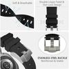 Silicone Band for Samsung Galaxy Watch 8 Classic Strap 46mm Soft Sport Bracelet for Samsung Galaxy Watch 8 44mm 40mm Accessories