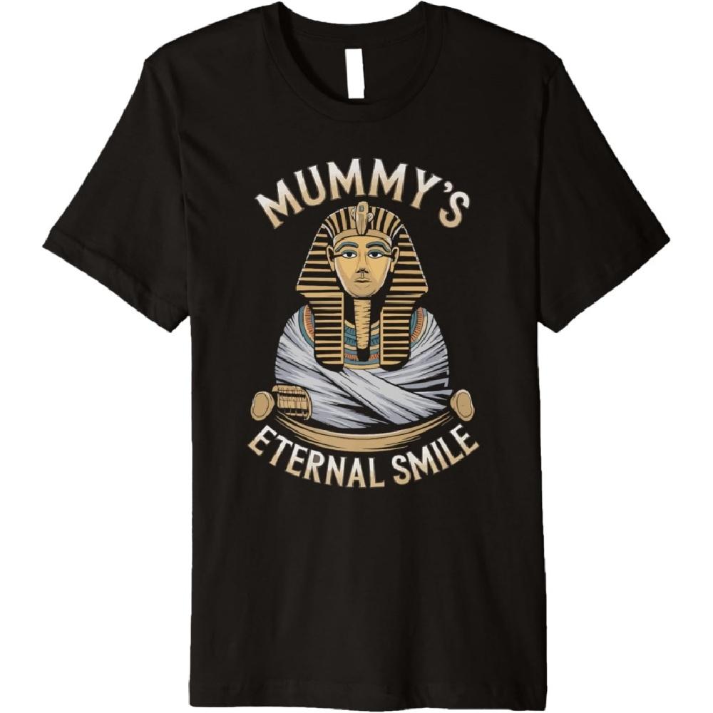 

Egyptian Mythology Egypt Pyramid Ancient Egyptian Mummy Premium T-Shirt(12) S чорний