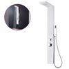 VidaXL Shower Panel System Aluminum Matte White