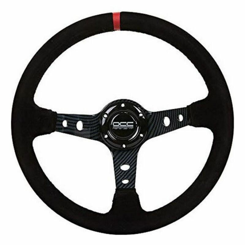 OCC Motorsport-Racing Steering Wheel OCC Motorsport Black Black/Red Ø 35 Cm
