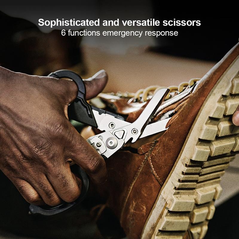 Multifunktions-Leatherman Raptors Erste Hilfe Taktische Klappschere Outdoor Survival Tool Kombination Taktische Schere