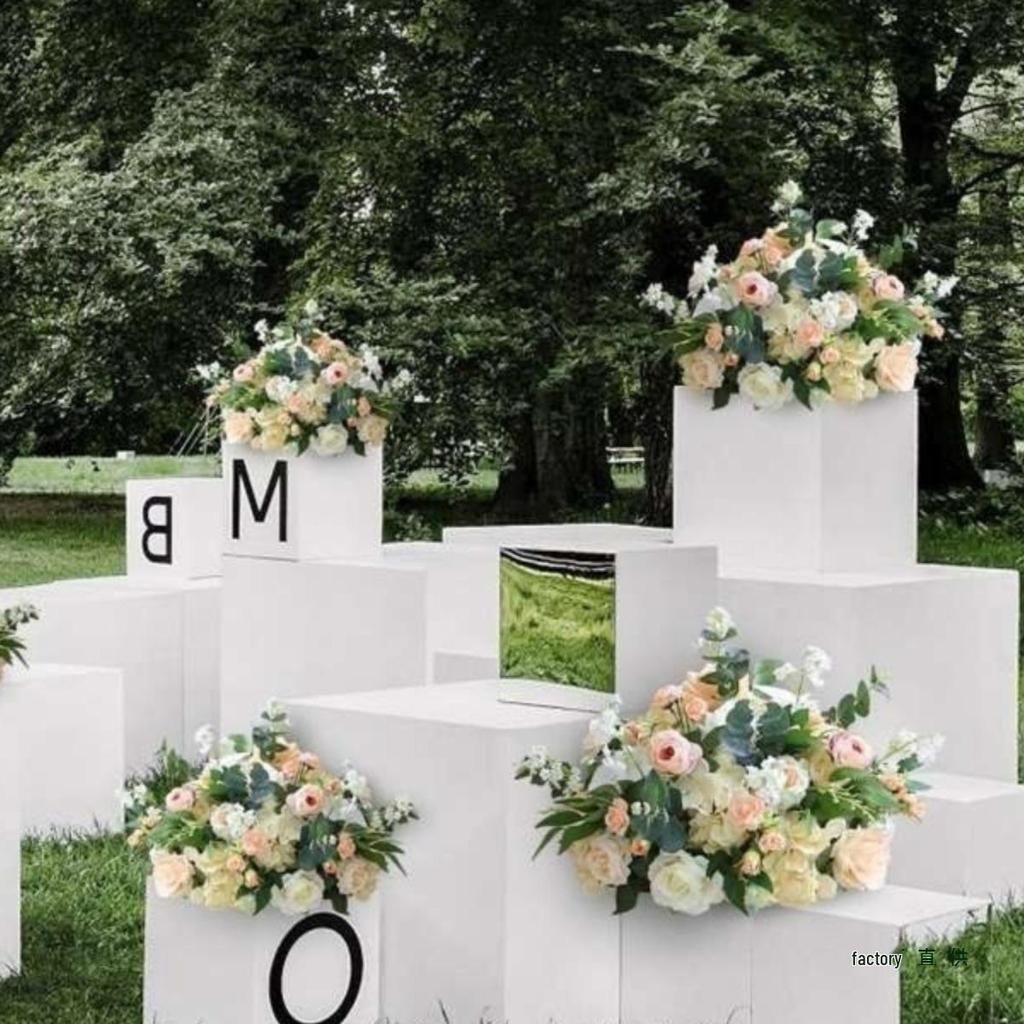 Artificial Silk Floral Centerpieces & Aisle Markers for Weddings, Events, and Displays