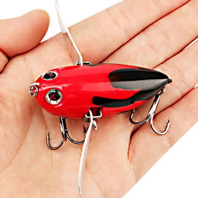 Lifelike Bee Crankbait Lure with Two Metal Spoon Fishing Lure Bee-Shaped Fishing Bait  Fly Fishing