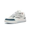 Anta Aoyou Trendy Versatile Height-Increasing Lightweight Low-Top Skate Shoes Men sneaker Ivory-White 912438012-4