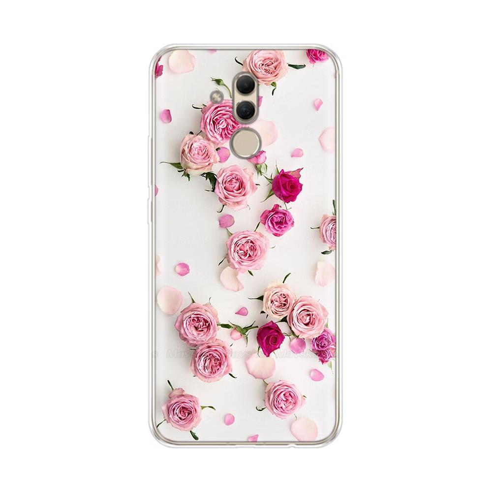 Silicone Case For Huawei Mate 20 Lite Silicon Soft TPU Case For Huawei Mate 20 Pro Mate20 Lite 20Lite SNE-LX1 Phone Cases Cover