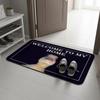 Water-absorbing Beagle Floor Mat 40*60cm Bedroom Door Rug Creativity Bathroom Carpet  Home Decor
