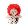 Cute Haired Freckled Girl Plush Doll - Soft Fuzzy Stuffed Animal for Kids