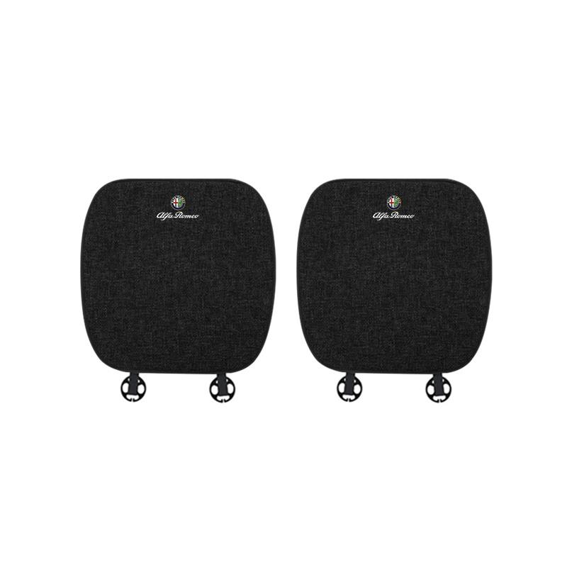 Keychain Car Seat Blcak Cushion Breathable Protector Pad Auto Interior For Alfa Romeo 159 166 Spider Giulia Giulietta 156 Mito