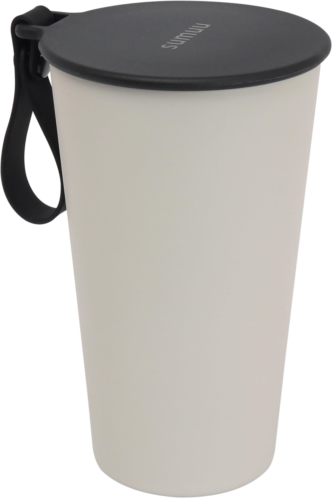 

Estale Stainless Steel Tumbler, Double-Walled Vacuum Insulation, Insulates Cold and Hot Drinks, with Lid and Strap, 430ml, Stylish Matte White,