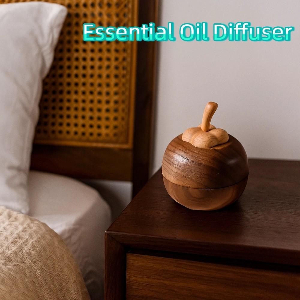 Mountain Bamboo Shape Wooden Essential Oil Diffuser Solid Wood Fragrance Ornament  Office