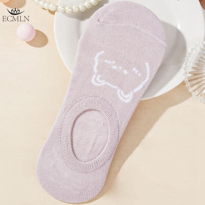 

Дышащие силиконовые нескользящие носки женские хлопковые носки до щиколотки невидимые носки с мелким носком 35-39 розовый