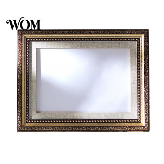Solid Wood Composite Frame Vintage Photo Frame, Art Mat Picture for Tabletop Display Classic Studio & Wall Mount, Decorative Portrait Photos