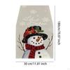 Christmas Snowflake Table Runner, Let It Snow Tablecloth, Fashion 12x71 Inch Kitchen/Dining