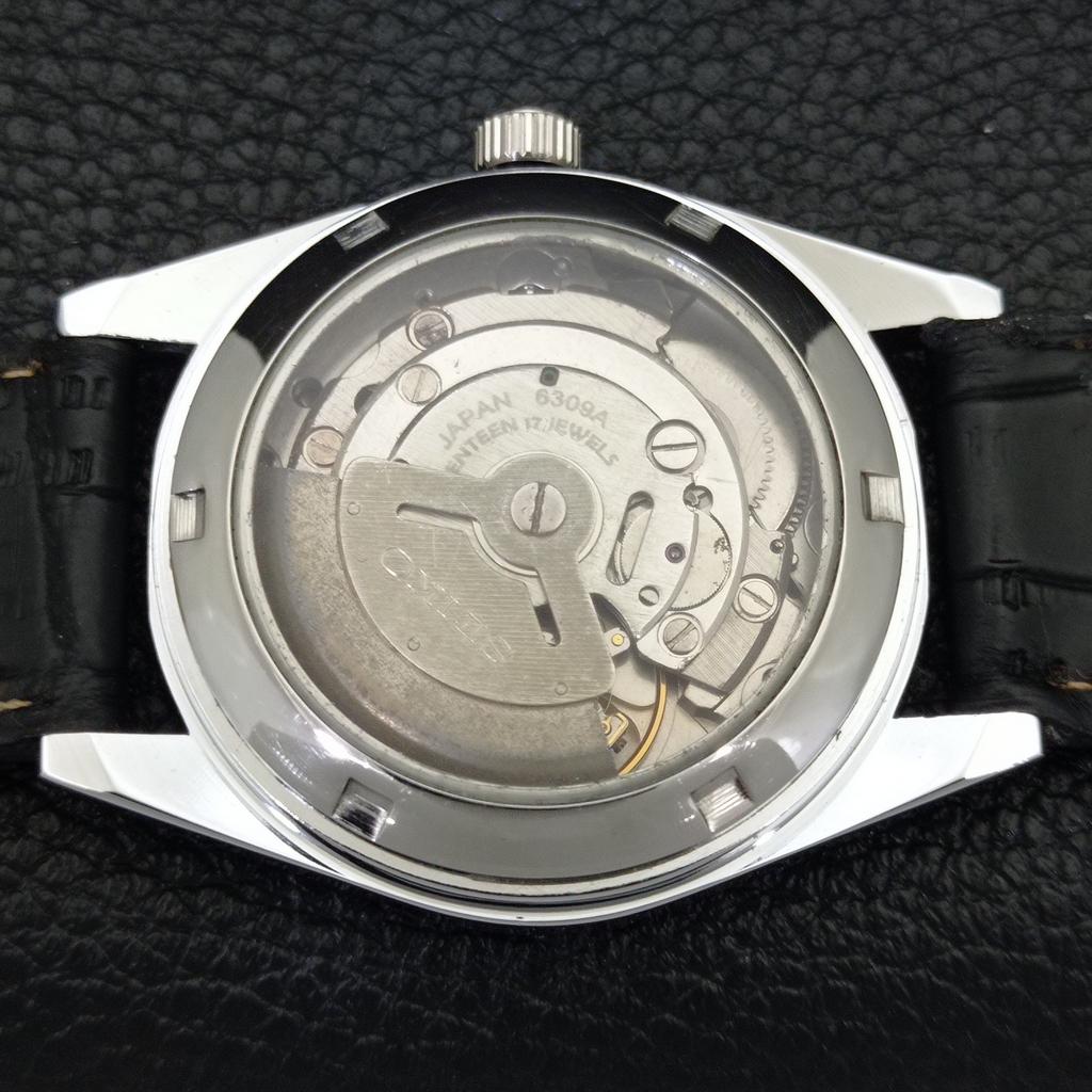 MENS VINTAGE REFURBISHED SEIKO 5 AUTOMATIC JAPAN GREY COLOR DIAL WATCH A440355-4 Sk-a440355