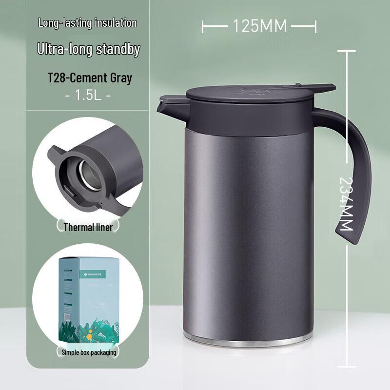 

Wanyougo 1.5L Vacuum Insulated Thermal Pot
