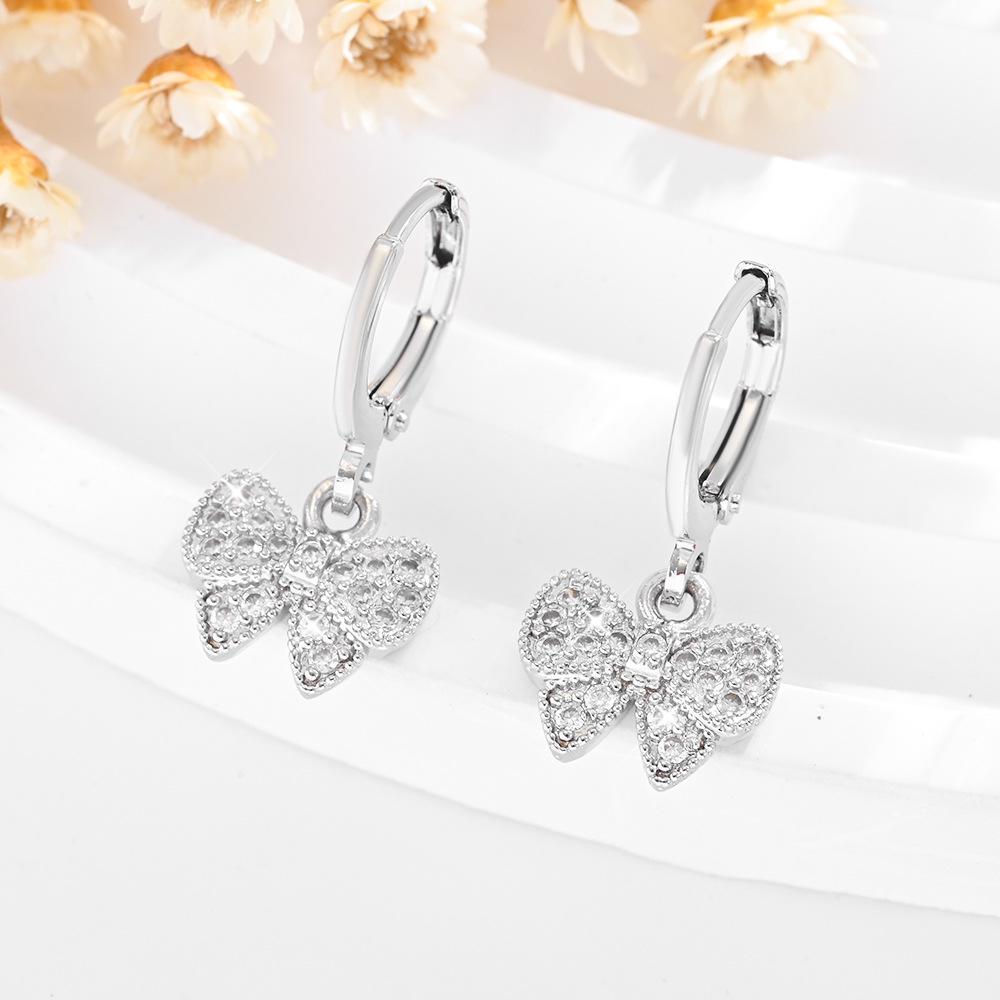 Versatile Gold-Plated Zircon Butterfly Ear Cuffs for Women