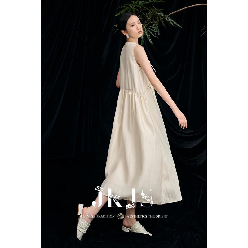 JK&JS 'Cangshan Fuxue' Modern Chinese Sleeveless Cheongsam Dress