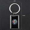 IJOPV1 For Alfa Romeo Car Keychain Pendant Key Chain Cospaly Accessories Keyring for Women Men Jewelry Gifts