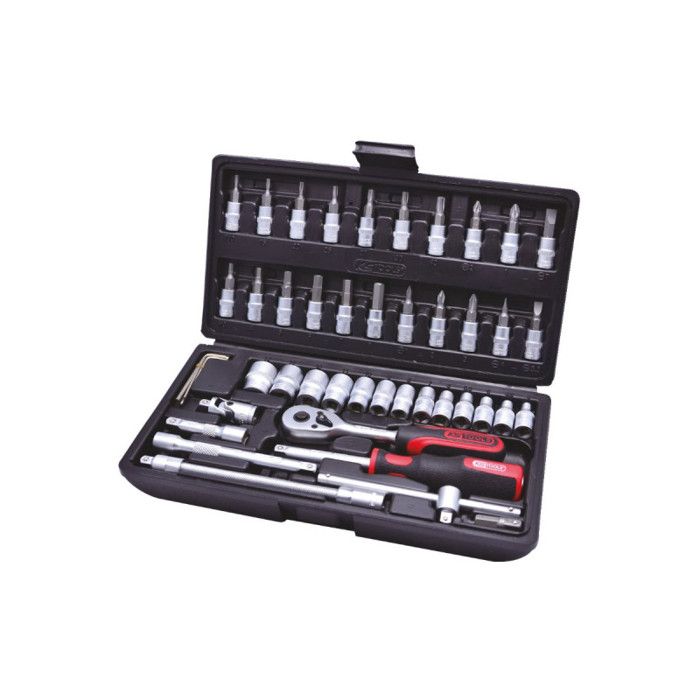 Jeu de clé à douilles - KS Tools - CLASSIC 917.0648 - 48 pièces - Chrome Vanadium - Coffret robuste