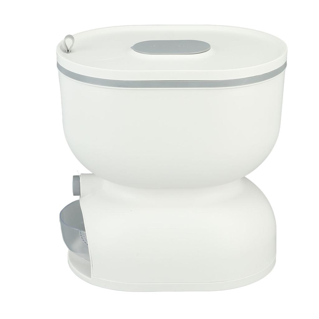 Drucktyp Reisbehälter ABS und PP Auslaufsicherheit Skala Visualisierung Druck Reisbehälter Behälter für Reiskörner Getreide