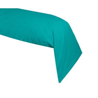 Bolster Cover - ALICIA RANGE - 45x185 Cm - 100% Cotton - 57 Thread Count Weave - Turquoise