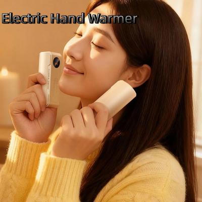 2 In 1 Magnetic Hand Warmer Digital Display Three Heat Settings Portable Hand Warmer Double-Sided Heating Rechargeable