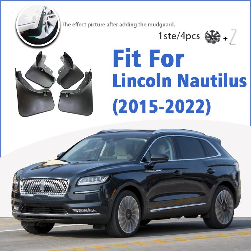 Брызговики для Lincoln Nautilus 2015- Передние Задние 4шт Брызговики Грязезащитные Колесные Арки Авто Аксессуары Авто Стайлинг Защита от Грязи Крыло чёрный