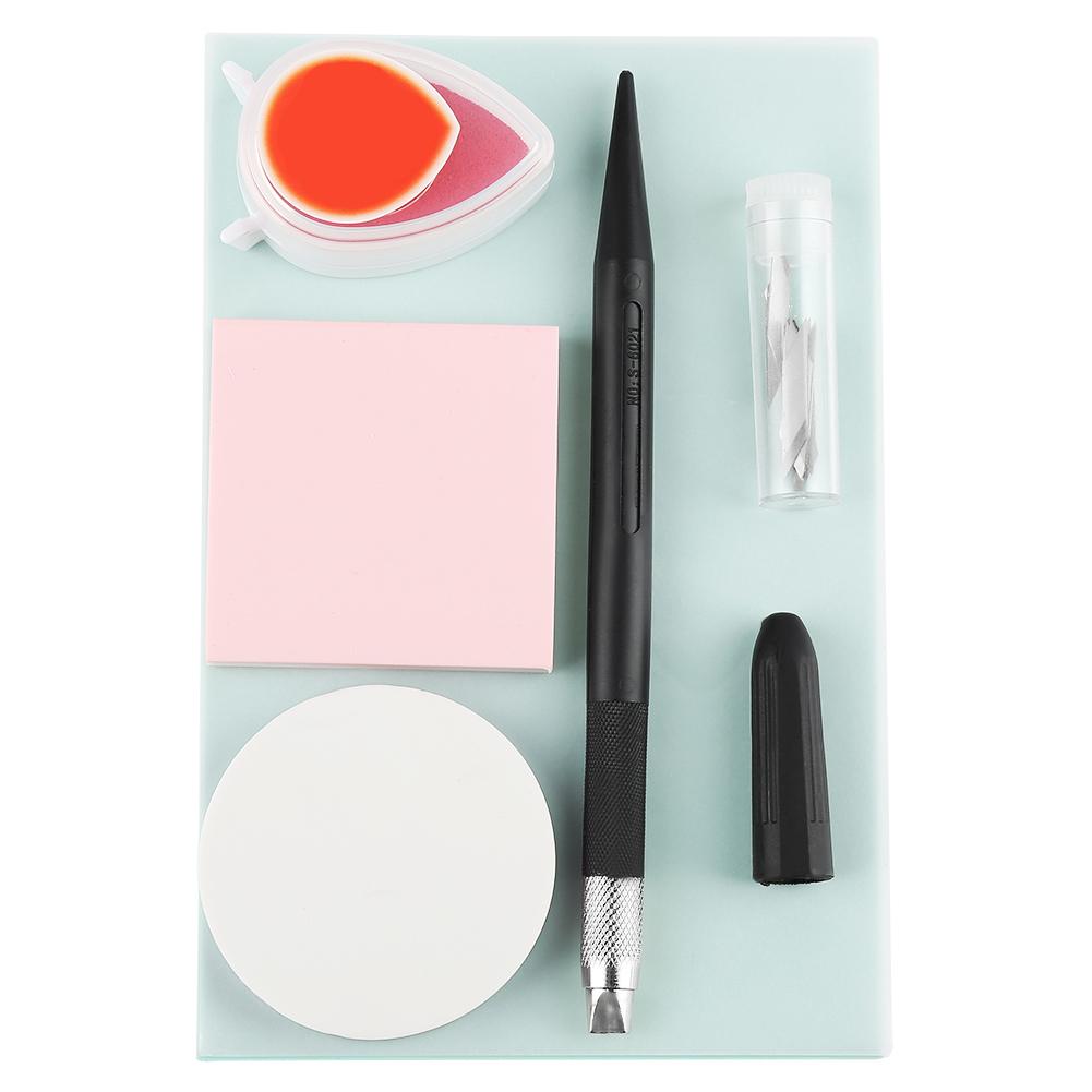 

Rubber Stamp Carving Handcraft Set Hand Sculpture Stamp DIY Tool Kit