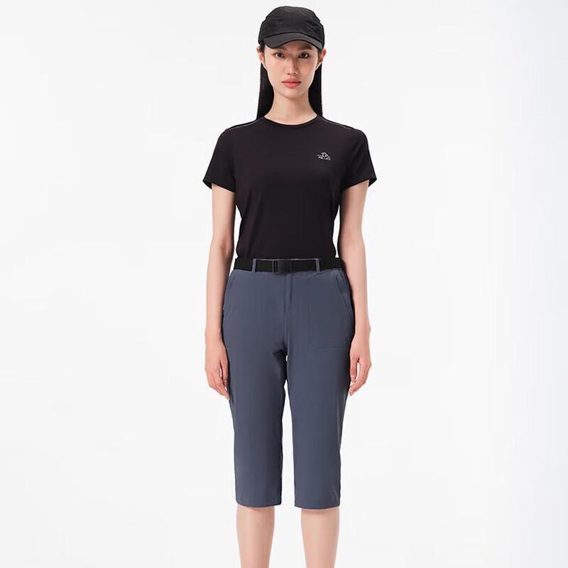 Pelliot Women s High-Stretch Water-Repellent Breathable Shorts M