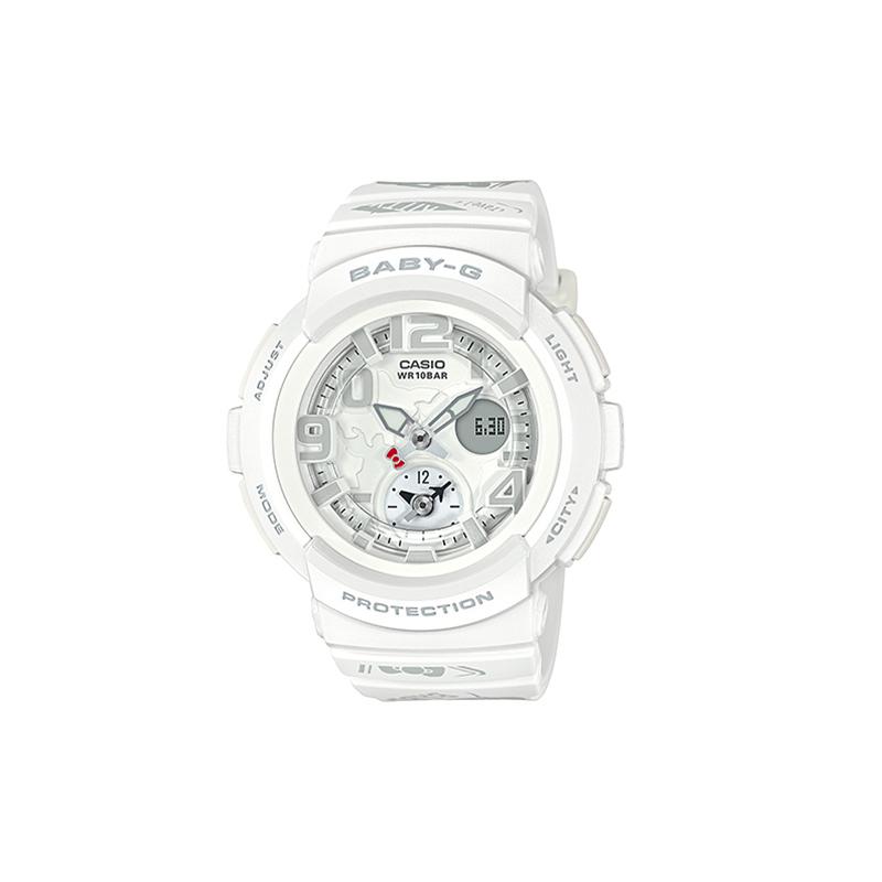 

Casio CASIOBABY-G series, fashionable, simple, sweet, classic hands, three eyes and two places, waterproof movement function, electronic BGA-190KT-7B