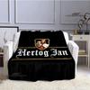 Hertog Jan Druckdecke Picknickdecke Decken für Betten Flansch Warme Decke Heimreise-Decken Bettwäsche Geburtstagsgeschenk
