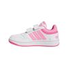 Adidas HOOPS 3.0CFC Low-Top Kids Lifestyle Shoes Pink White Kids' Sneakers IG6105