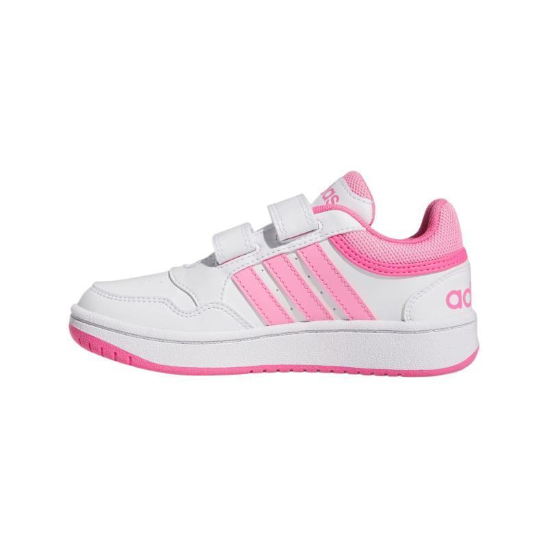 Adidas HOOPS 3.0CFC Low-Top Kids Lifestyle Shoes Pink White Kids' Sneakers IG6105