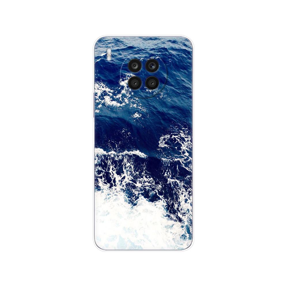 For Honor 50 Lite Case 6.67 Inch Back Phone Cover For Huawei Honor 50 Lite 50Lite Light Silicon Soft TPU Protective Bumper Coque