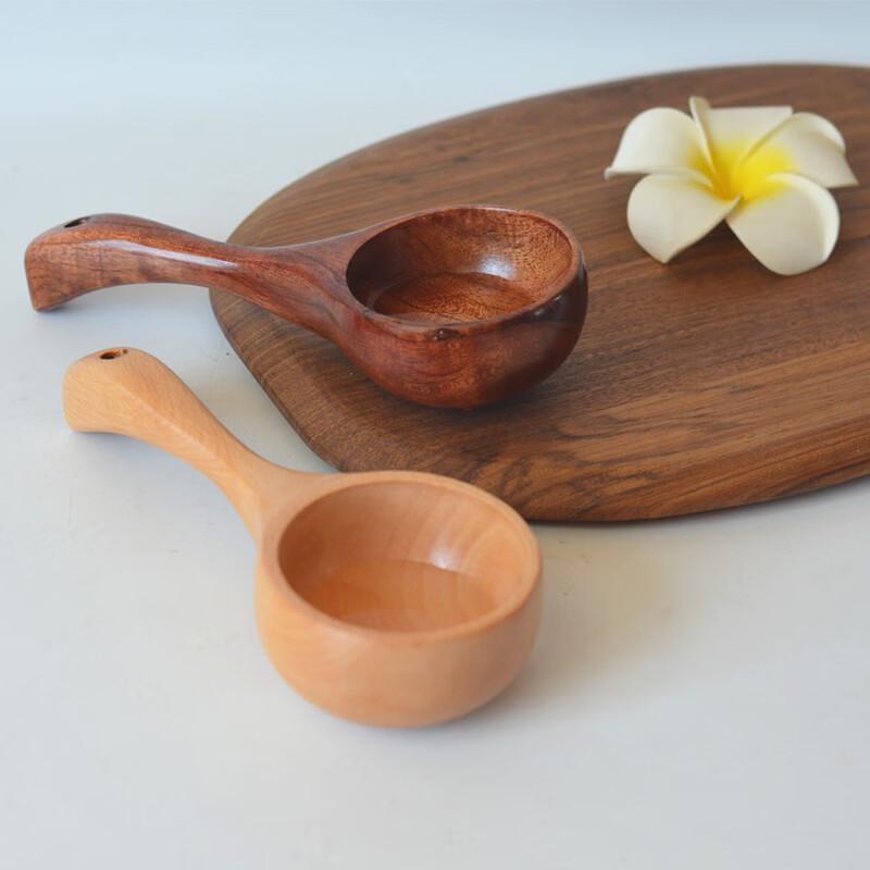 Japanese Style Wooden Rice & Porridge Serving Scoop
