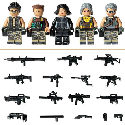 Bloc de construcție militar Forțele Speciale Poliție Personaj negativ rebel Mercenar Păpușă băiat Puzzle
