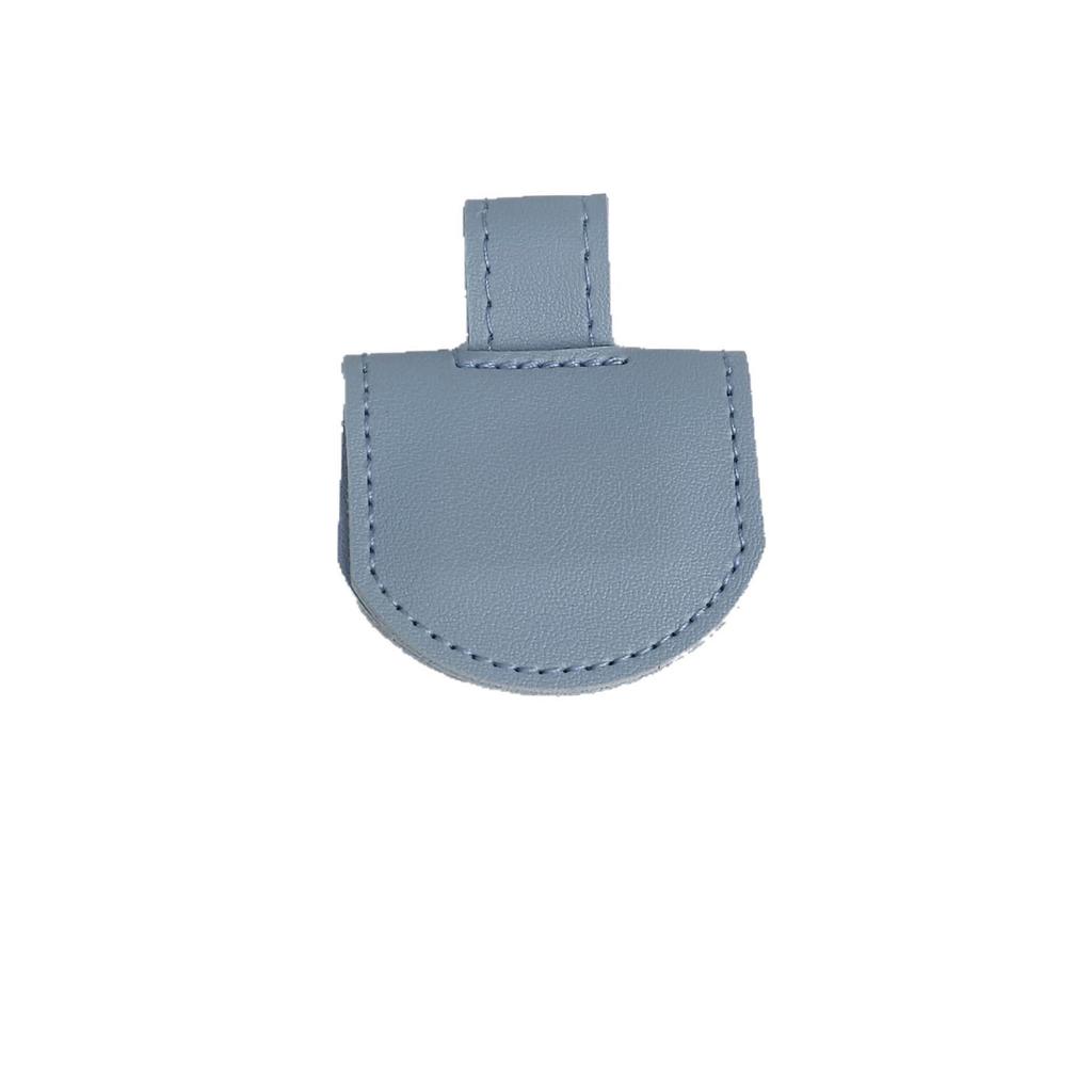 Chic Leather Magnetic Bookmark & Dual-Use Pen Holder