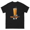 Camiseta da Bebida Chá Gelado Tailandês Deliciosa Bebida Popular