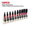 25mm 1/4in Hex Shank Driver Bit For DIY Home Projects Or Work Sites 10/12/48Pcs Alloy Steel Magnetic Kit Hex Screwdriver Bit Set