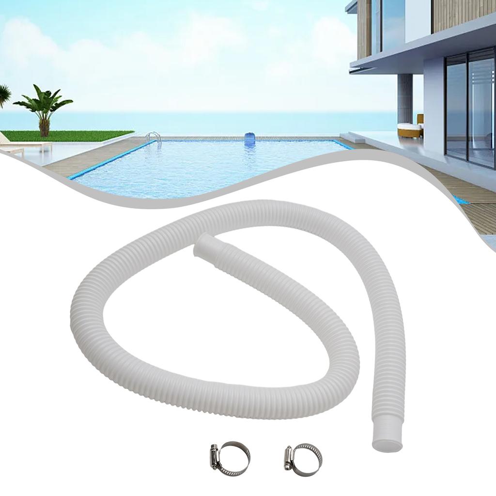 Pipe Hose 32mm 59\" Long Accessory For Intex For Pump/Filter/Heater Hose Plastic Swimming Pool Practical Useful 2021