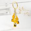 Mini Wine Bottle Keychain 3D Resin Bottle Bag Pendant Beer Bottle Charm Couple Family Keychain Pendant