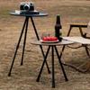 Outdoor Kleiner runder Tisch Camping Freizeit Ultraleicht Tragbar Picknick Gartentisch, Kaffeetisch, Teetisch, Esstisch